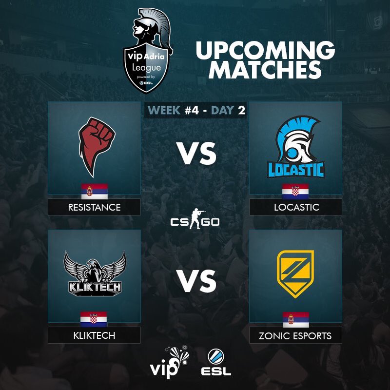 zonicesports's tweet photo. We're lining up against #Kliktech in this week's @vipadrialeague match!
Watch LIVE: https://t.co/W7b7SoD2BW https://t.co/kgz2fXTZ5v