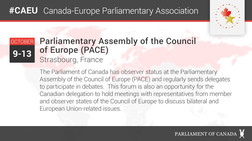 ParlDiplomacy's tweet photo. #CAEU is in Strasbourg, France to attend the Fourth Part of the 2017 Session of the PACE @PACE_News #PACEautumn2017 https://t.co/zovRRNVSxa
