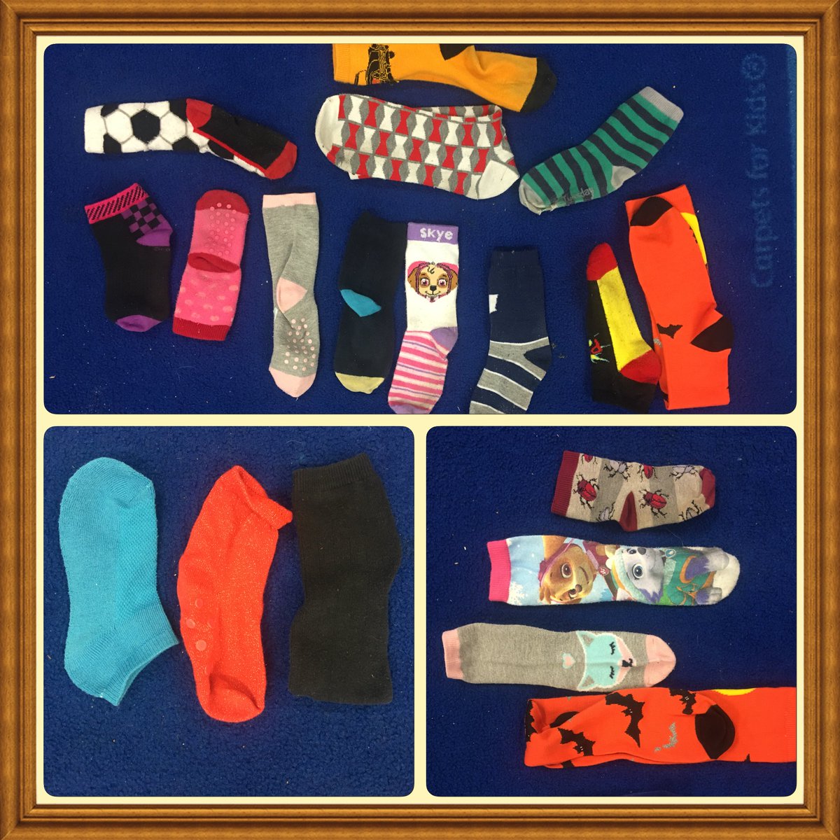MrsCunningham17's tweet image. Can you guess our sorting rules?  #sockmath #allofthese #same