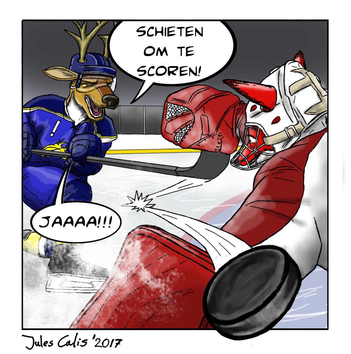Hier weer een teaser van de strip die @JulesCalis van mij maakt. Vrijdag de geheel nieuwe strip hier op Twitter! Dus blijf me volgen.