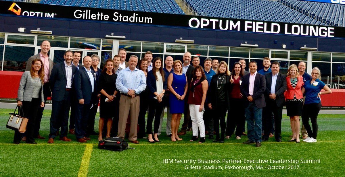 Thanks team <a href="/IBMSecurity/">IBM Security</a> for a great event <a href="/GilletteStadium/">Gillette Stadium</a> last week for our top North America partners!