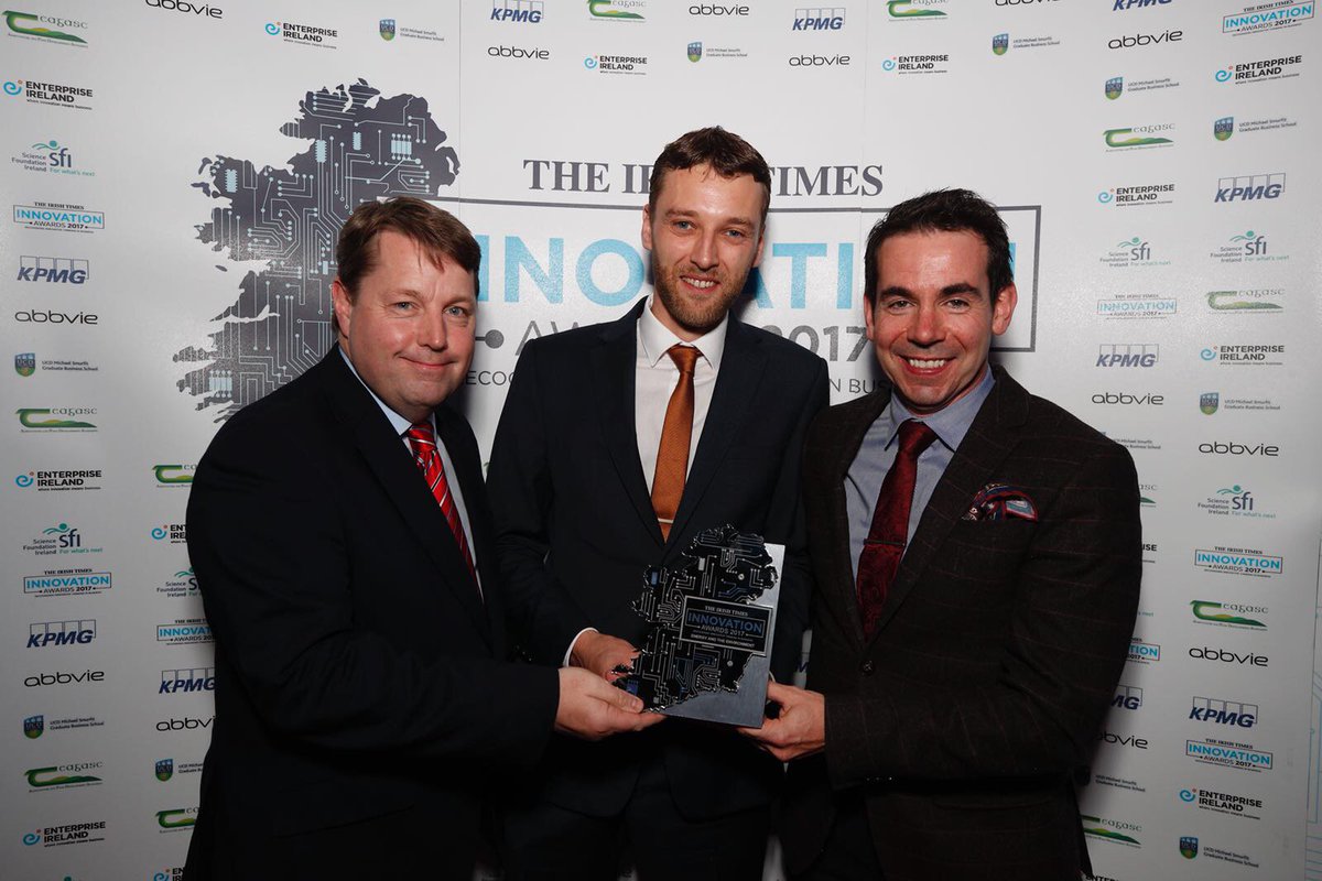ITInnovation_ie's tweet photo. NVP Energy are the winners of the ENERGY & THE ENVIRONMENT award. Congratulations! @NvpEnergy #InnovationAwards https://t.co/pgViy87fNo