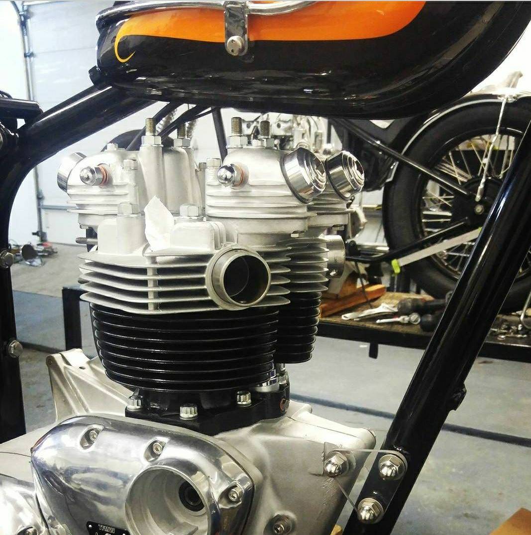 Tfactorymw's tweet photo. Some bells and whistles for Mikes #TFMW custom build! #thefactorymetalworks #custombuild #custommotorcycle #customparts #motorcycleshop https://t.co/t3R3Vkc33T