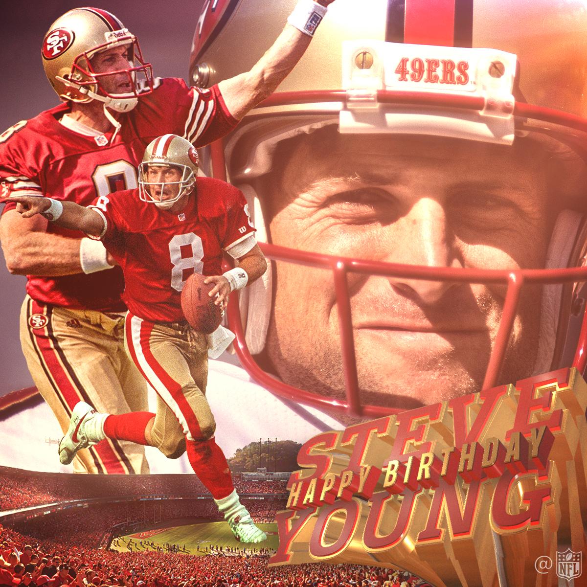 Join us in wishing legend Steve Young a Happy 56th Birthday!   