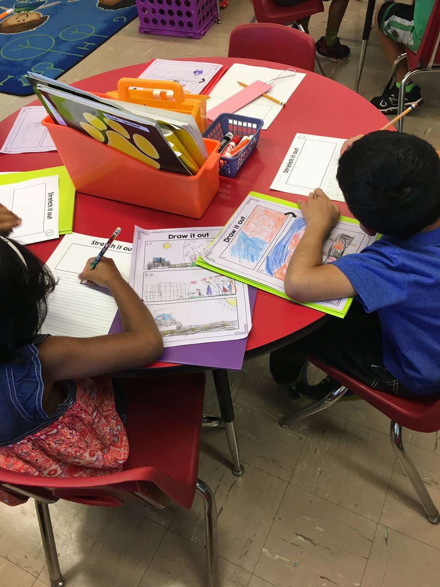 mrscooper36's tweet photo. Stretching out our stories to write sentences by looking at our pictures! @LincolnSchool8 #edisonk12 #lncproud https://t.co/o5CItoxNgW