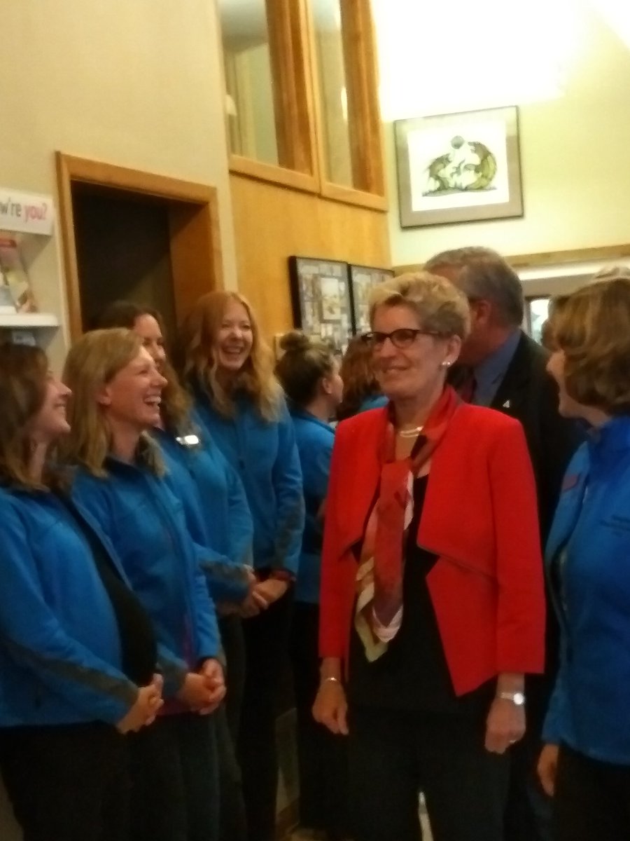 <a href="/RNAO/">RNAO</a> excited about <a href="/Kathleen_Wynne/">Kathleen Wynne</a> announcing permanent home for Georgina np led clinic.  NPs play such an important role in primary care