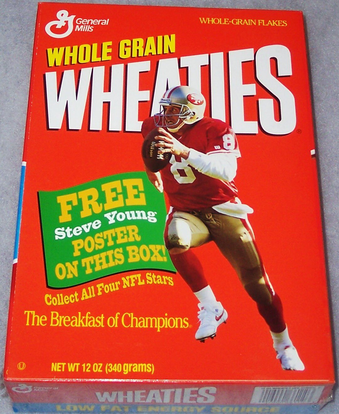 1989 Steve Young box. Happy Birthday wishes go out to the HOF\er who turns 56 years old today! 