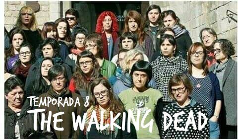 LuciaBerlina's tweet photo. Ya tenemos el nuevo cartel de #WalkingDead #10octCat #Independencia #antisistema https://t.co/VxkTDfc5p4