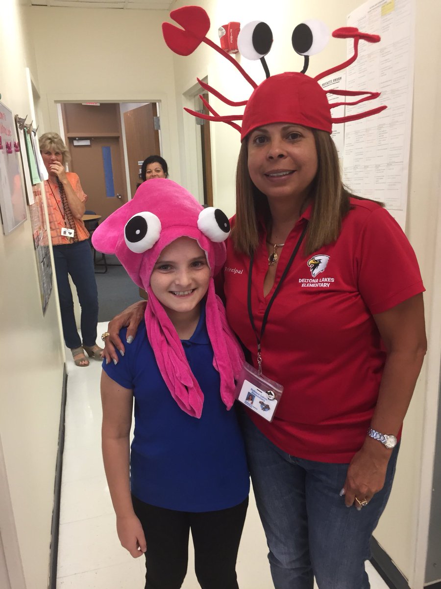 Hats on to raise money for hurricane relief in Puerto Rico <a href="/DeltonaLksElem/">Deltona Lakes Elem</a> <a href="/DeltonaLakes/">Deltona Lakes</a>