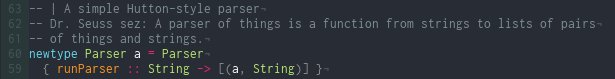Fun fact: I use this Dr. Seuss style rhyme to memoize how Hutton-style parsers are defined ^^ #haskell