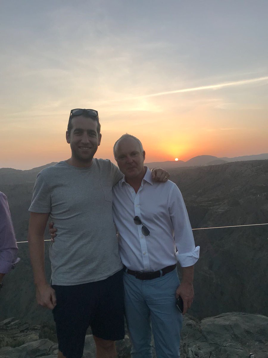 Our Christian is currently indulging in a sundowner @AlilaJabal with our preferred partners <a href="/ITCTravel/">Inspiring Travel</a> <a href="/Lee_ITC/">Lee Marshall</a> cheers! #luxurytravel