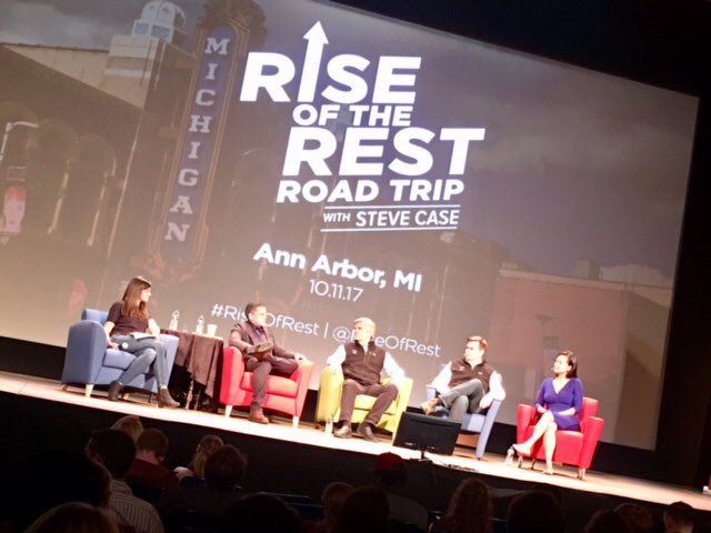<a href="/video_meeting/">VideoMeeting Corp.</a> Is here at <a href="/RiseOfRest/">Rise of the Rest</a> with <a href="/SteveCase/">Steve Case</a> &amp; <a href="/cavsdan/">Dan Gilbert</a> Are you?