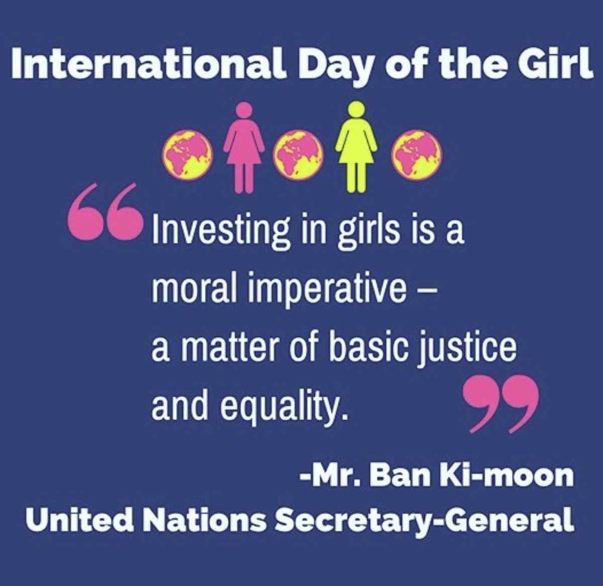 creatvecurrency's tweet photo. Happy #internationaldayofthegirl 🚺! You are our future. https://t.co/9A182cZylc