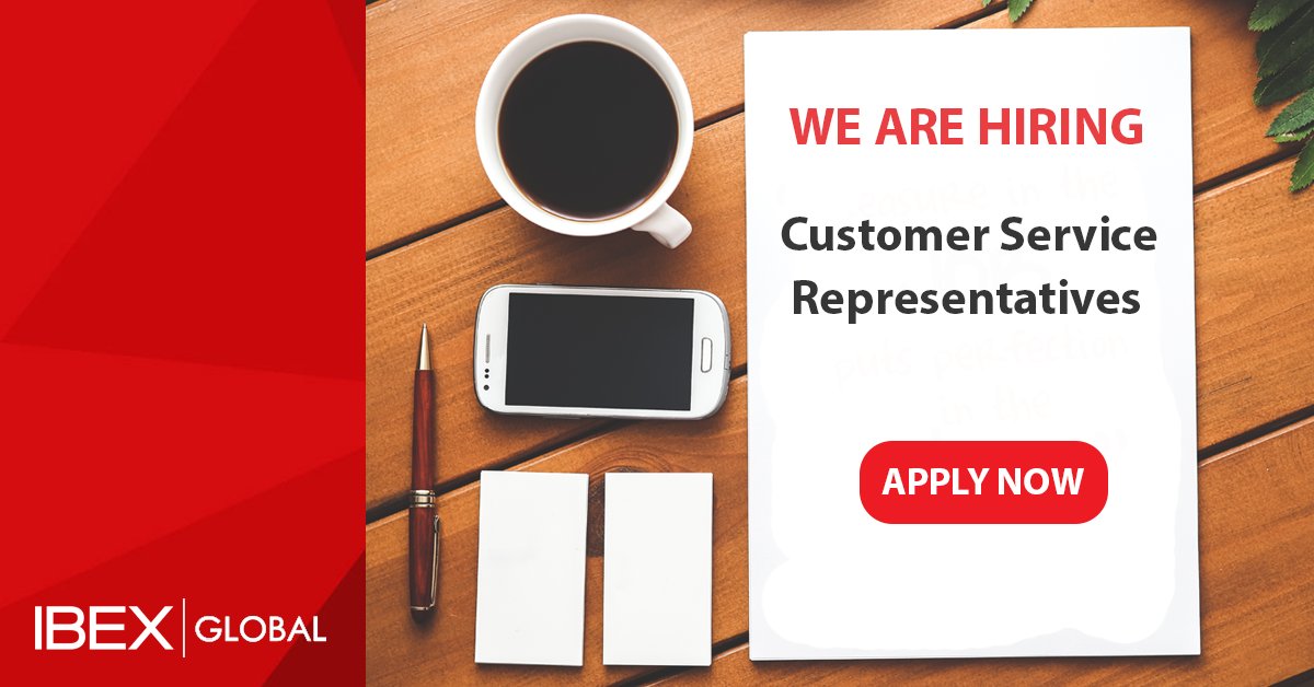 IBEXSANANTONIO's tweet photo. #IBEXGLOBAL is looking for #Customer #Service #Reps. Apply Today &amp; Be a Part of our #Customer #Service #Team

Apply: https://t.co/ekh36oXRFE https://t.co/5EV4UrZnJ6
