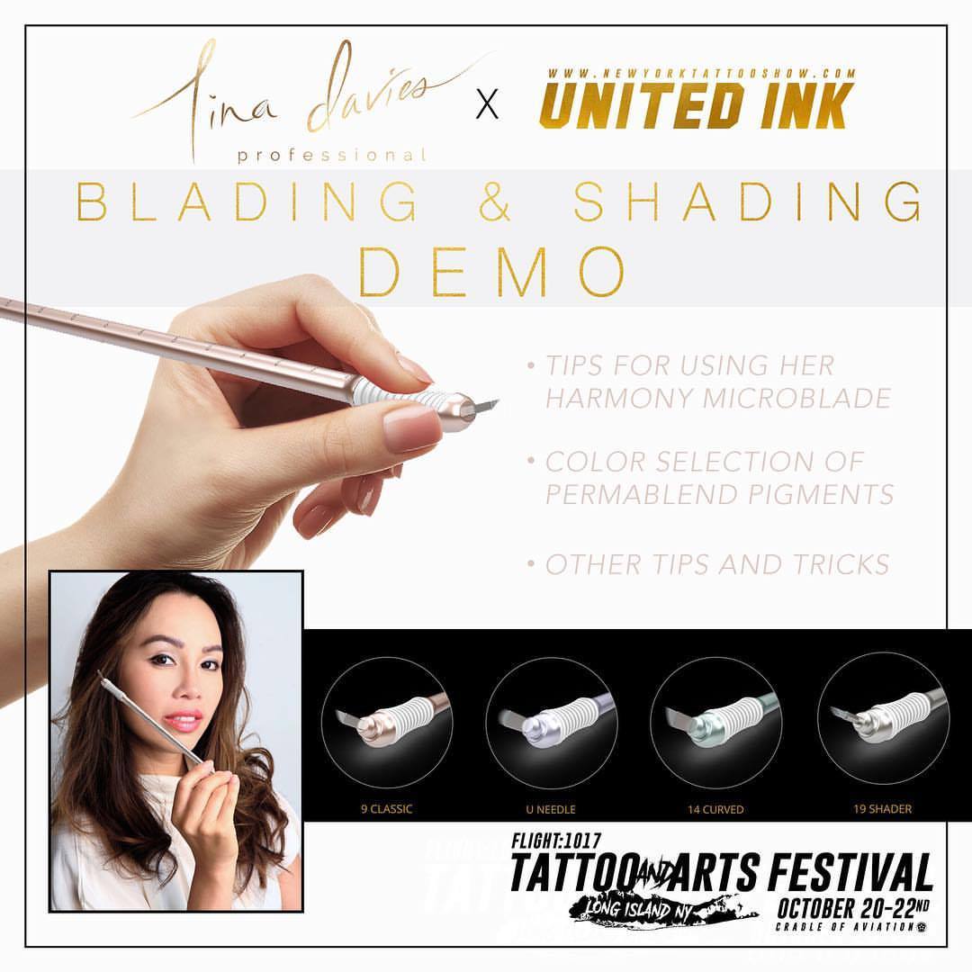 United_Ink's tweet photo. Mircoblading & shading demo at #Flight1017 next weekend on Long Island w/ Tina Davies! #PermanentMakeup https://t.co/rfFtGO9yaL https://t.co/i1J3DFhdsl