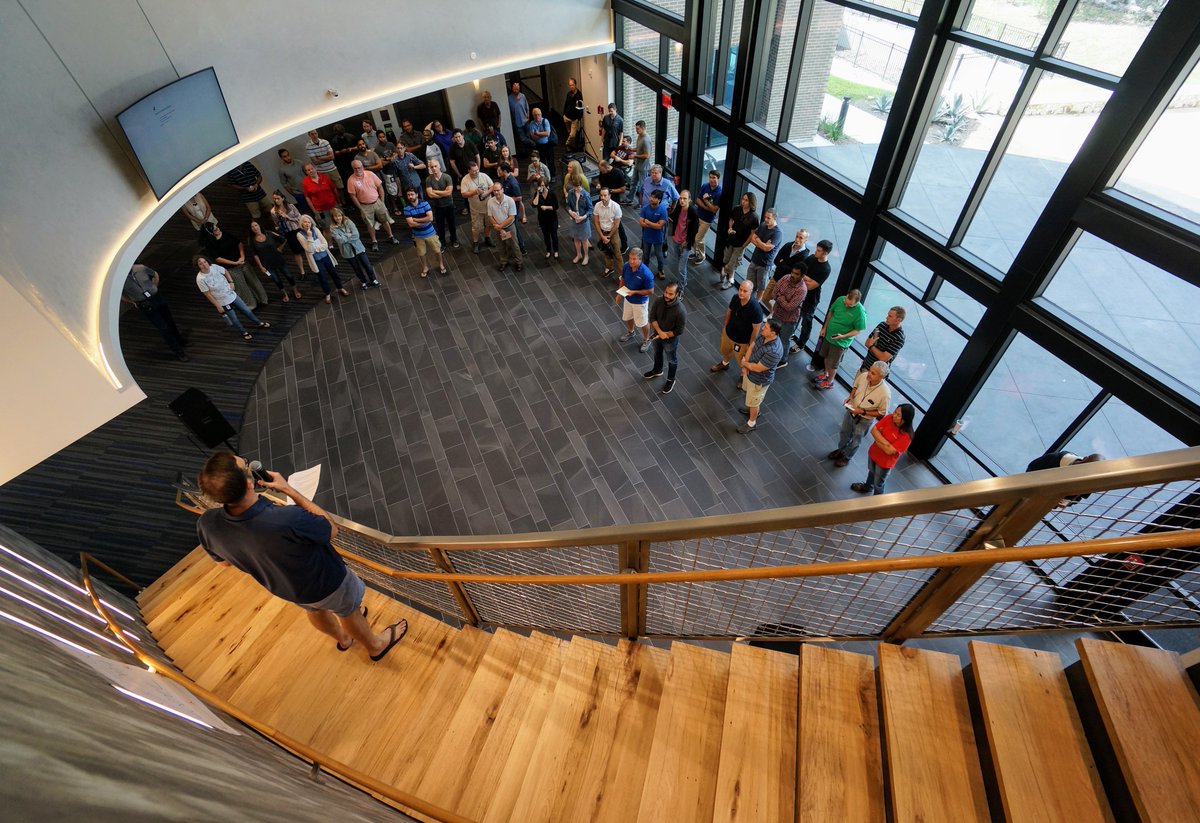 infotechinc's tweet photo. We are proud to celebrate hosting the second annual @infotechinc #Hackathon pitch day! Some great ideas being chosen. #CorporateCulture https://t.co/zpd1aykGPP
