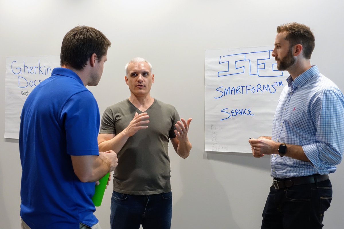 infotechinc's tweet photo. We are proud to celebrate hosting the second annual @infotechinc #Hackathon pitch day! Some great ideas being chosen. #CorporateCulture https://t.co/zpd1aykGPP