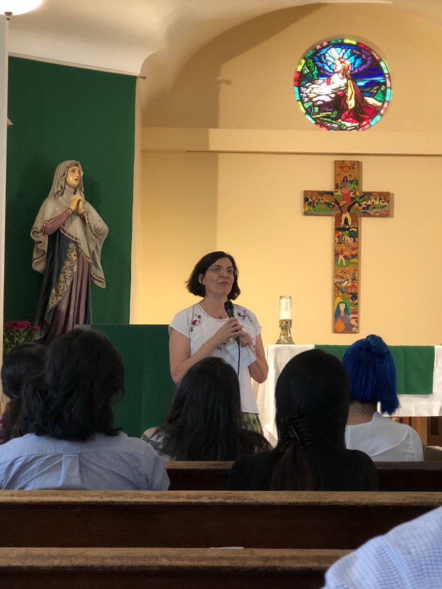 CMSnewyork's tweet photo. Ellie Hidalgo of Dolores Mission Church discussing the many #immigrant services they provide #2017CIII https://t.co/AmBBxSbFGO