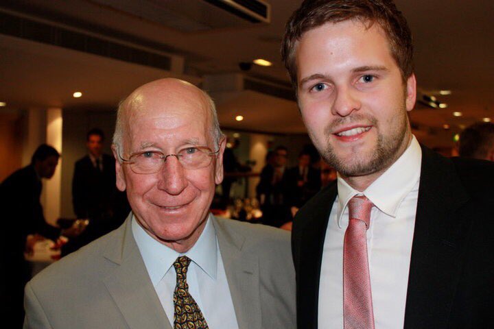 Happy birthday to a true football legend. Sir Bobby Charlton. 