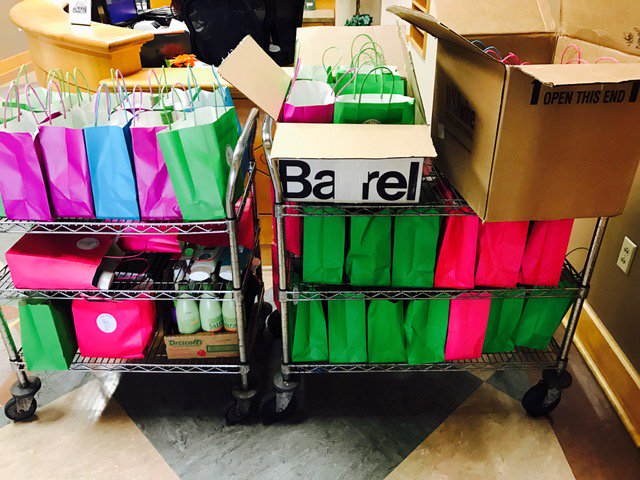 Thank You Altrusa for “leafing” our shelter residents smiling from these amazing Bags of Bubbles. #Fallinginlove