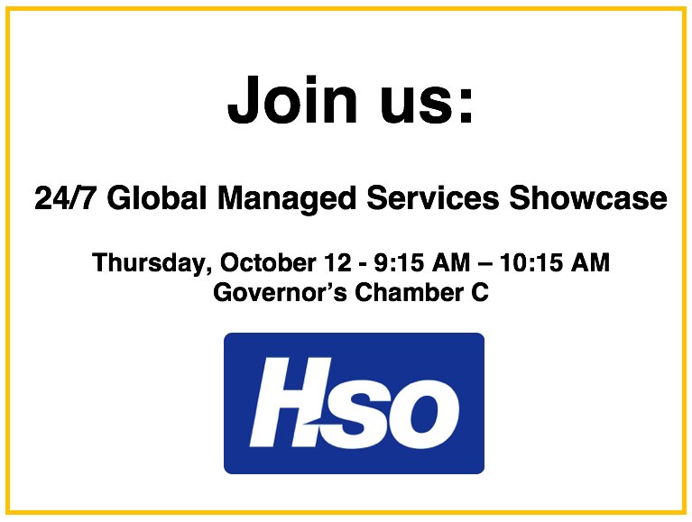 HSODynamicsAX's tweet photo. Is your Dynamics Support not measuring up? Join us to learn how 24/7 Global Managed Services can help: https://t.co/1FbEArl9Yu #AXUGSummit https://t.co/EatAhBRgvF