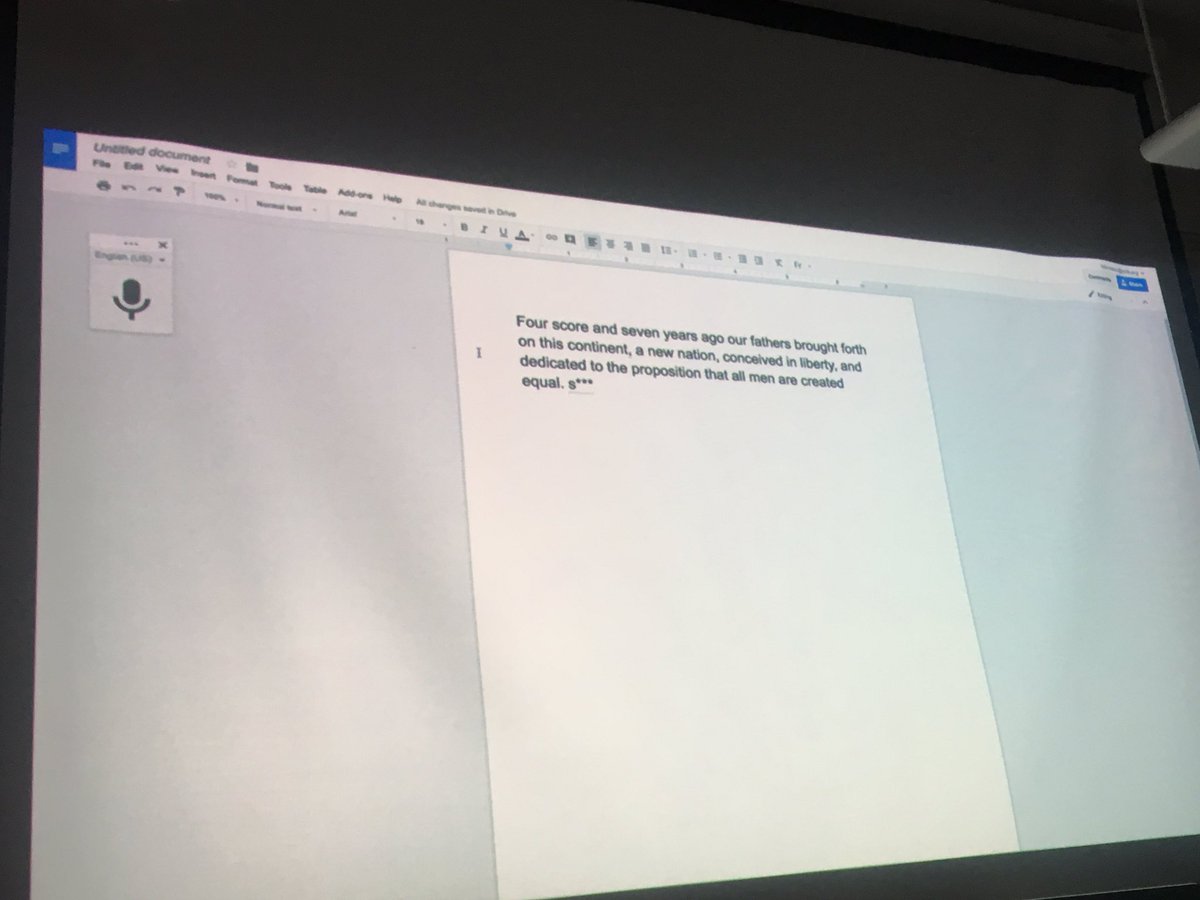 NYCISTk6's tweet photo. Is voice typing going to replace typing? How can this tech provide a new experience for writing, language learning and oral storytelling? https://t.co/pLSb3kBTr7