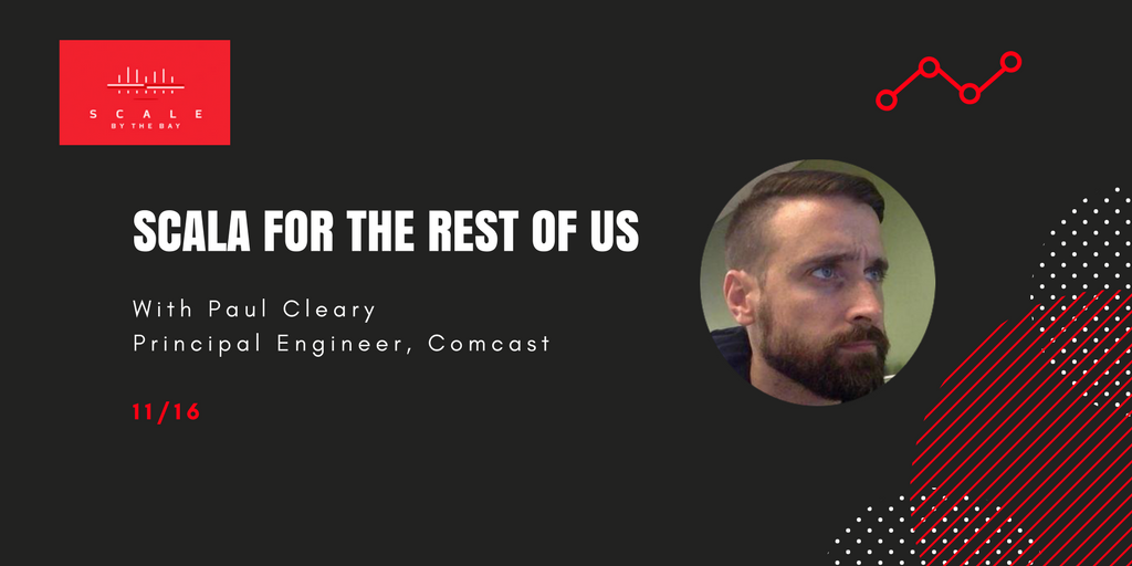 ScaleByTheBay's tweet photo. Want to move from OO Java to #Scala? Learn from @pauljamescleary of @comcast on how to get started at #scaleSF https://t.co/9snjdBn4VG https://t.co/qDQHU83Fwn