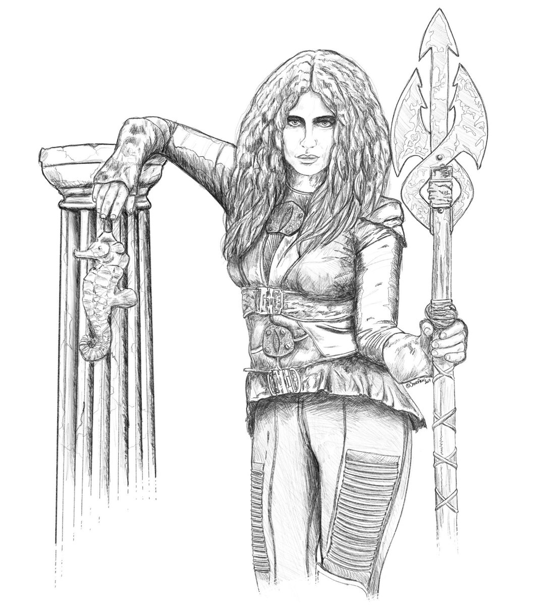 sandarmi's tweet photo. Luna kom Floukru, mistress of the seas ! #nadiahilker #luna #floukru #grounders @iamnadiahilker https://t.co/UqEgLR2dwg