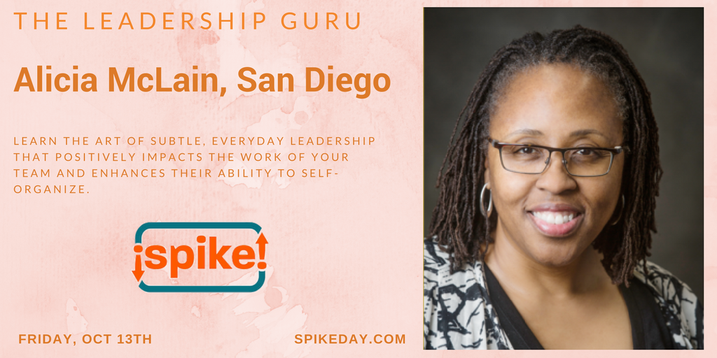 SpikeDaySD's tweet photo. Get inspired by badass leadership guru @AgileLeaderSD this Friday at #spike2017 https://t.co/WfftrQbXeZ