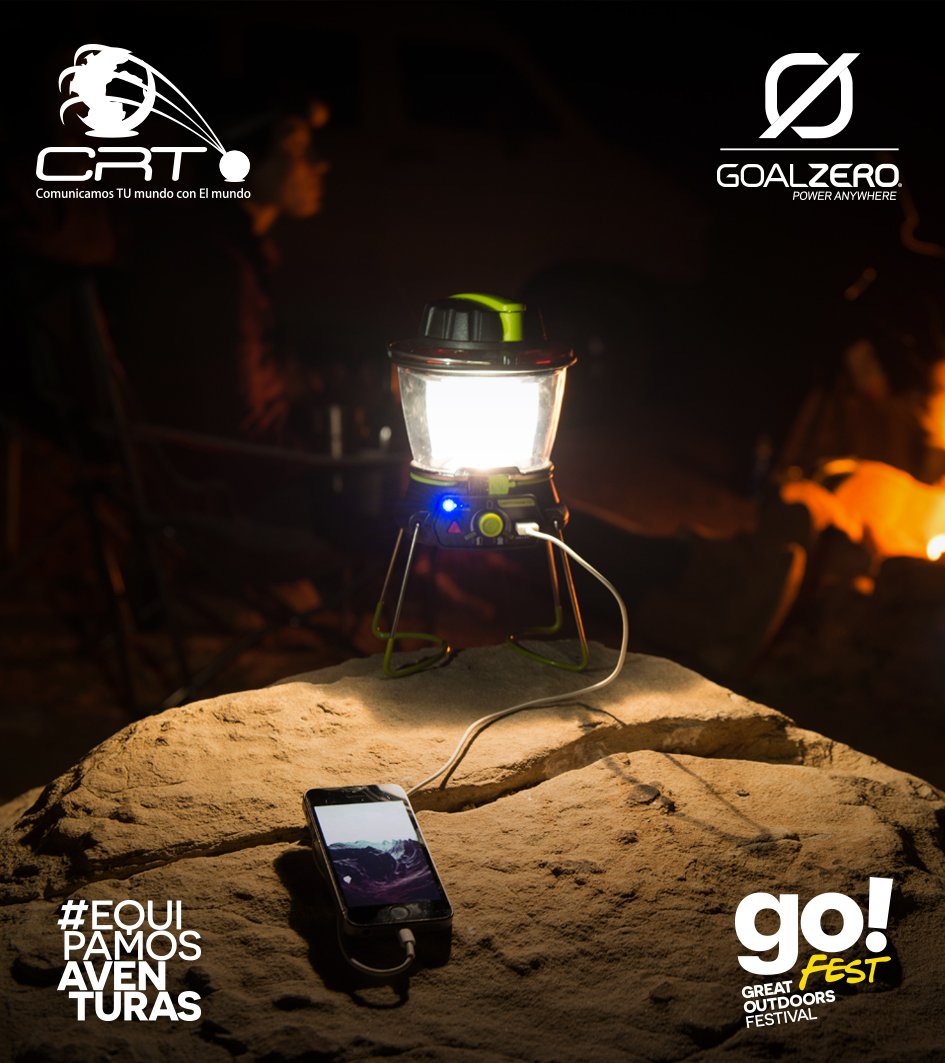 CRT_Ltda's tweet photo. Necesita iluminación de bajo consumo? ven a la GoFest y conoce la variedad de productos Goal Zero  o en https://t.co/xL1JYwIcfh https://t.co/WTNsDsmvFf
