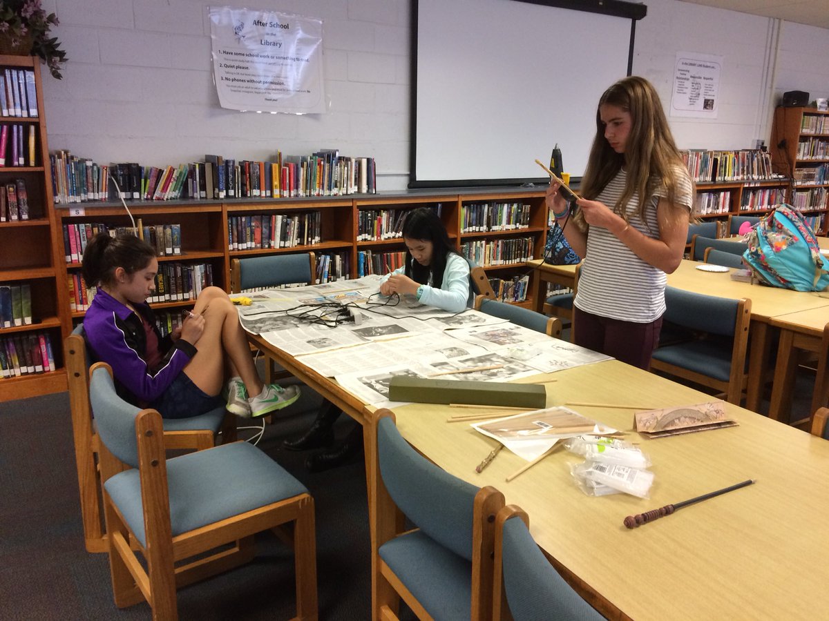LJMS_FCPS's tweet photo. The first Harry Potter Book club meeting was a success! #ljmsreads https://t.co/DmhD2GpfW5