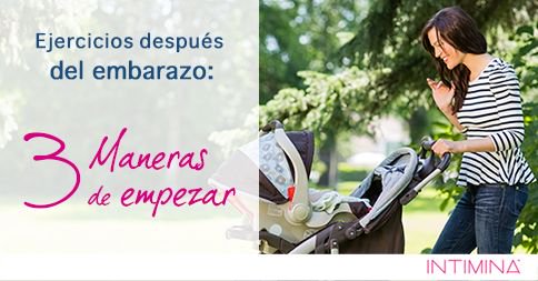 Ejercicios posparto: 
=> Caminar
=> Elevar la pelvis
=> ¡Ejercicios de Kegel!"
Leer más en el BlogDeIntimina buff.ly/2kGYEhi