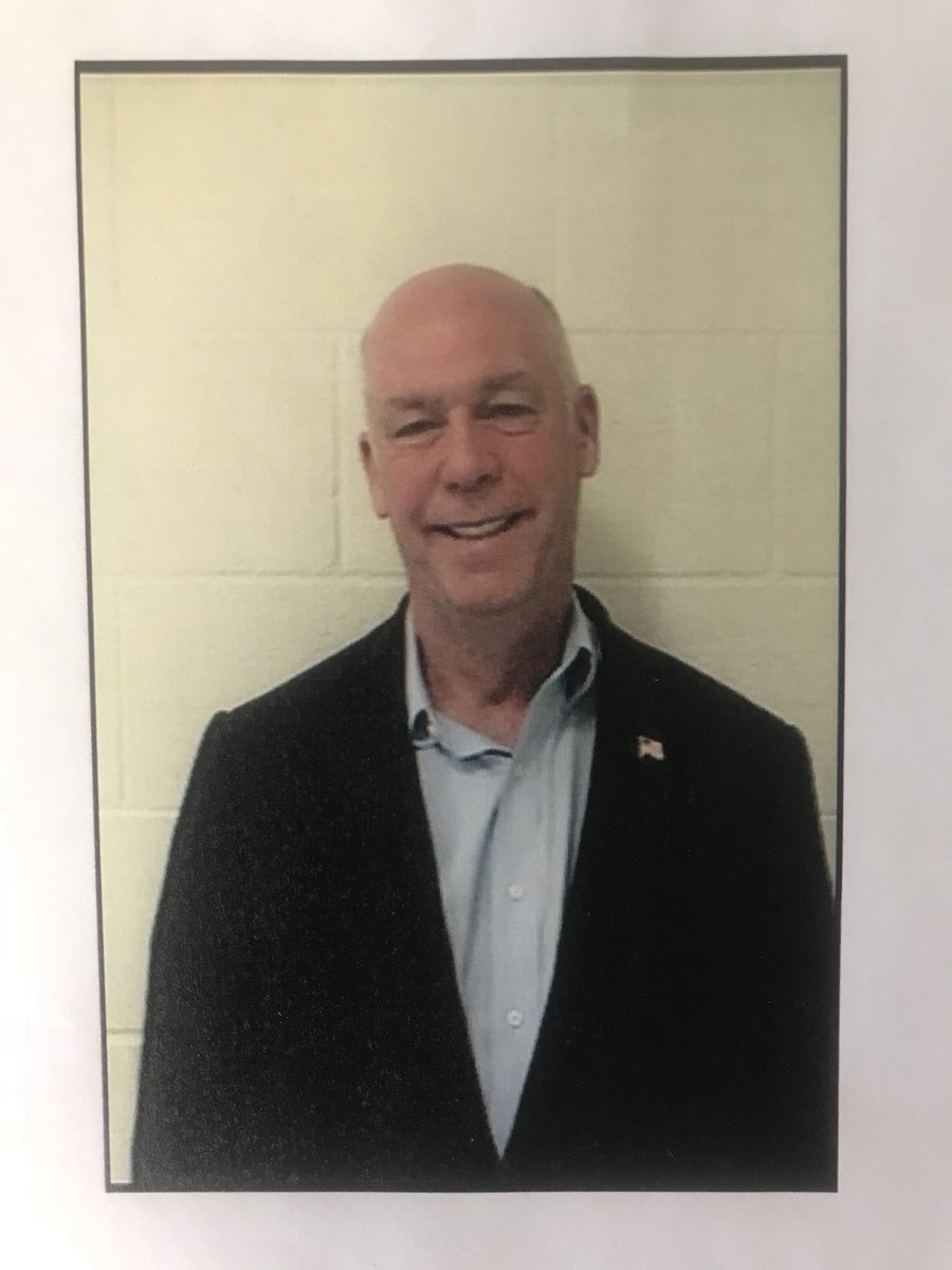 wabermes's tweet image. Rep. Greg Gianforte’s mugshot. #mtpol