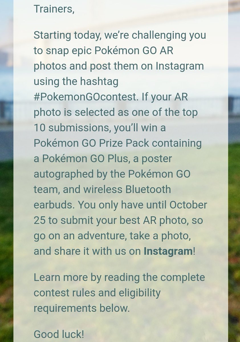 PokemonGoNews's tweet photo. #PokemonGO AR Photo Contest →https://t.co/0xwzFFZjQA https://t.co/zo6QUzEWmb