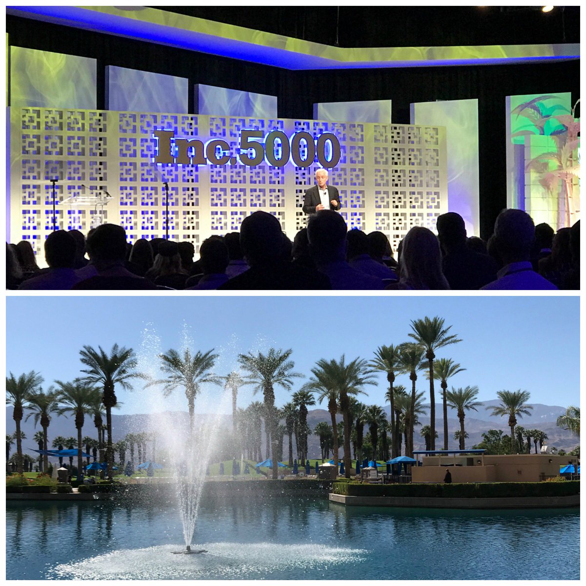 PeachCapInc's tweet photo. We've arrived in Desert Springs to accept our award as one America's fastest-growing companies.
#peachcap #Inc5000 https://t.co/zoTMxEPKX6 https://t.co/rPKkumpHYp