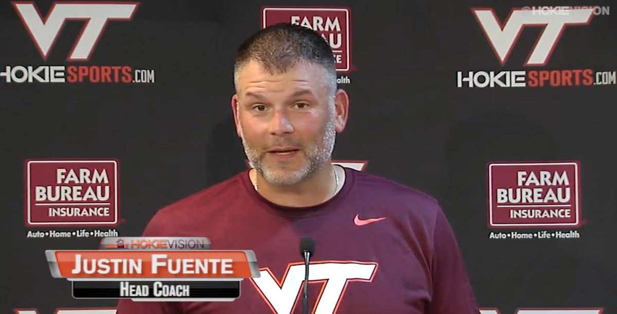 HokiesFB's tweet photo. #TechTakeaways
@CoachFuente taking advantage of bye week, get young guys reps
Via @JRobIHS β¬οΈ
https://t.co/ZJeEmx1xHQ
#Hokies π¦ https://t.co/5Wdi0H1Ej0