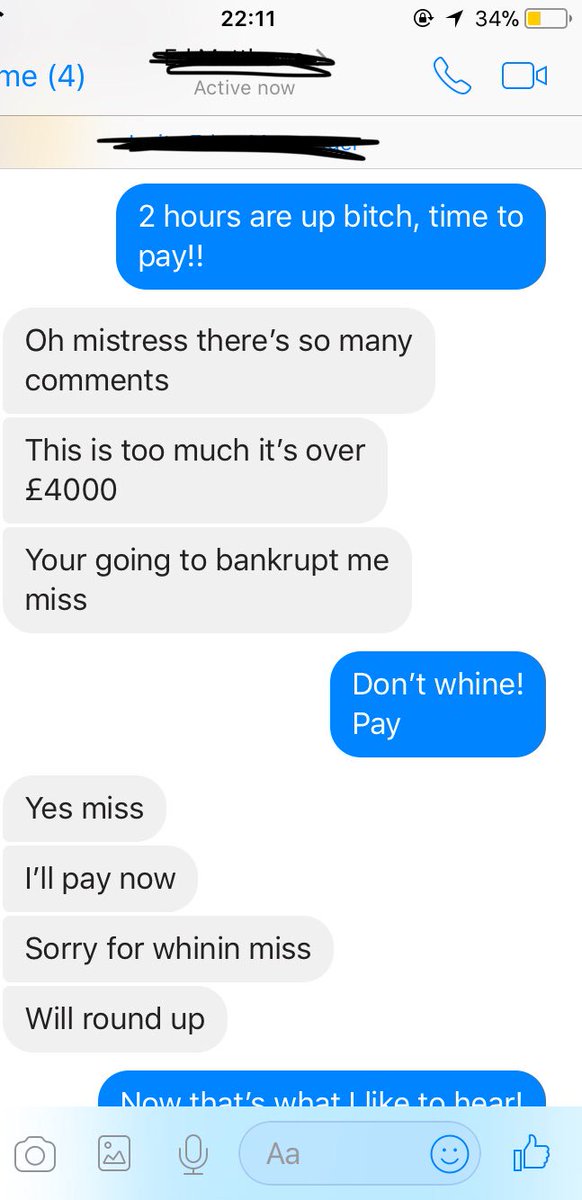 XClassyBabyX's tweet photo. 😱 #pig well &amp; truly #rinsed Shoutout to all the gorgeous #goddesses that RTd &amp; commented #findom #femdom #moneyslave #paypig #spoiltbrat https://t.co/u4JG4U9tFU