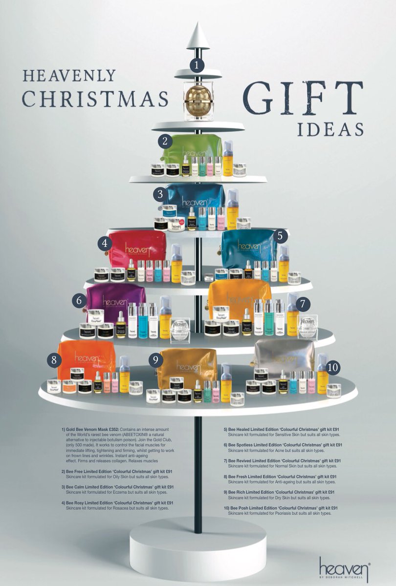 heavenskincare's tweet photo. We have got the most exciting gift bags #beebags #christmass get yours now before they go https://t.co/ByAAp2HtgA