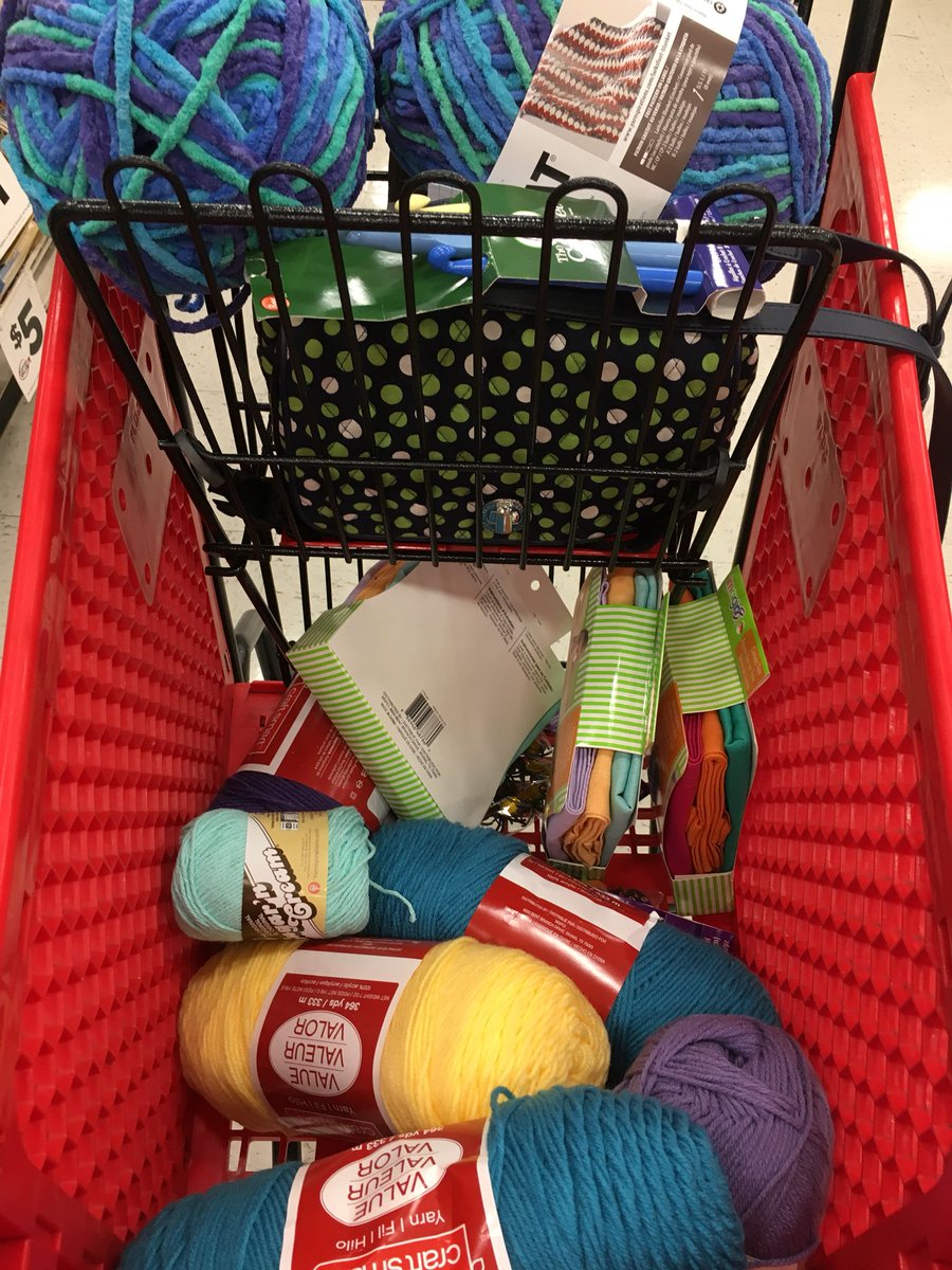 Ready for the first meeting of Crocheting Club! #lindeneauleaders