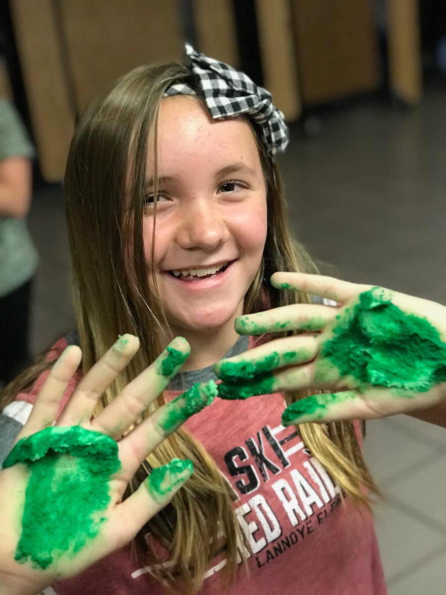 Salt dough is a little sticky! #SocialStudies #Raiderstrong