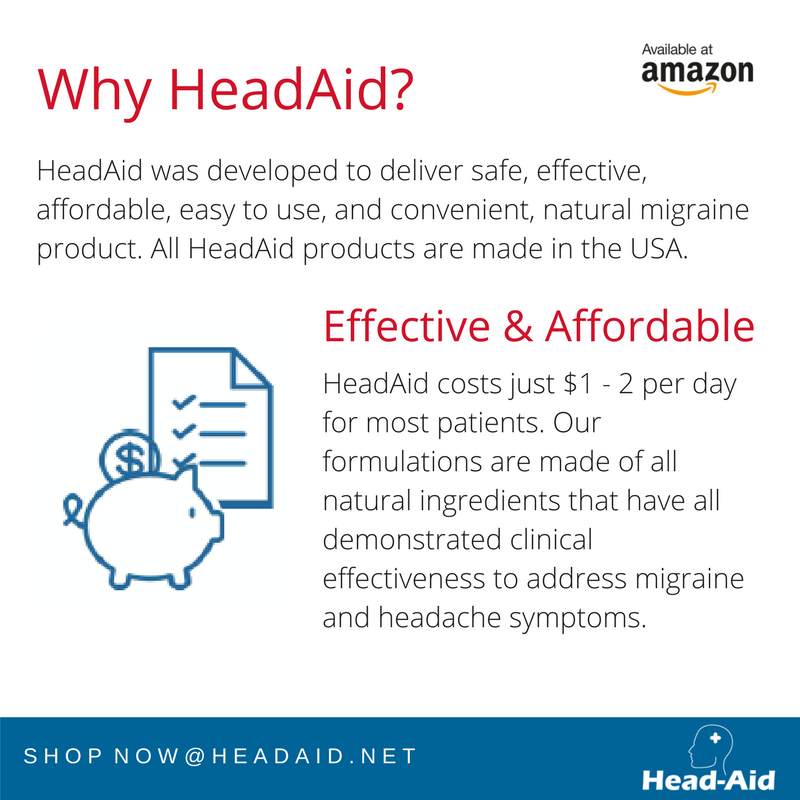 Head_Aid's tweet photo. Cut the #cost of #migraine with fast acting and affordable HeadAid for #migraine relief - https://t.co/WvCY5mtFpH https://t.co/Wkt3pE7ve8