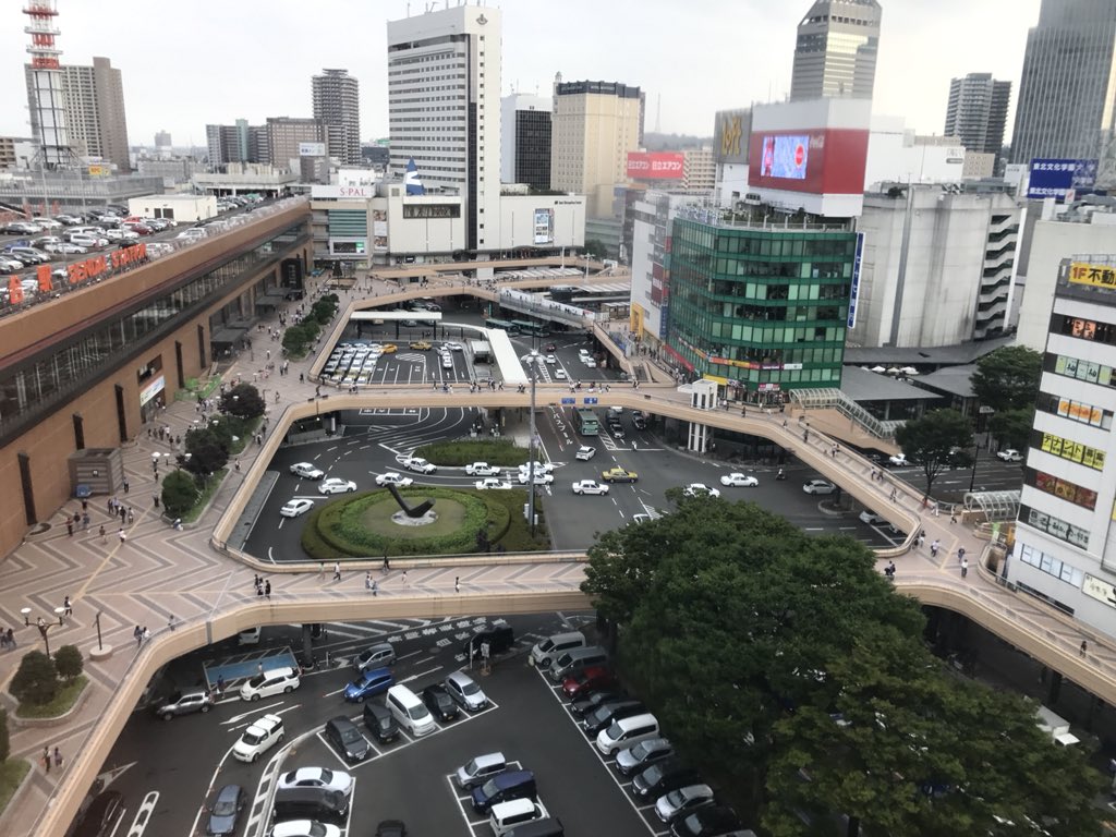 仙台と横浜の都会度比較