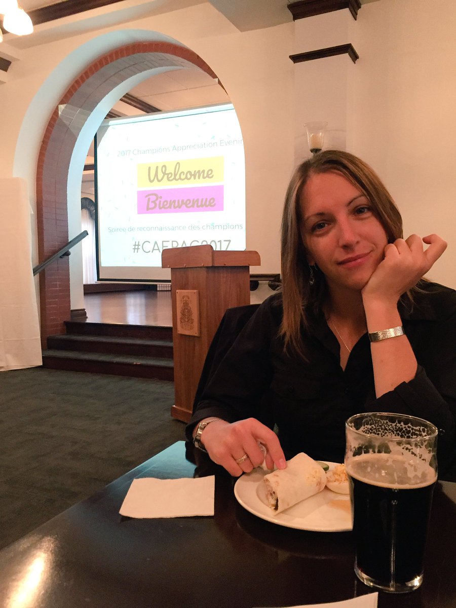 JustMath19's tweet photo. Getting our snack on at @ncrypn_rjprcn's #CAERAC2017 with our lovely @PDN_RPP co-chair! https://t.co/a5jSP72HVv