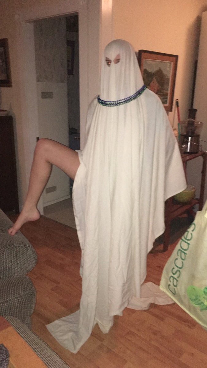 Dean and I got attacked by this ghost #soSpoopy #spooky #ghost