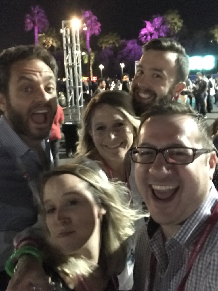 rufraleigh1's tweet photo. The @icimo Team (partial) having a killer time at #Data17 #morethan https://t.co/HwYwrSBHfY