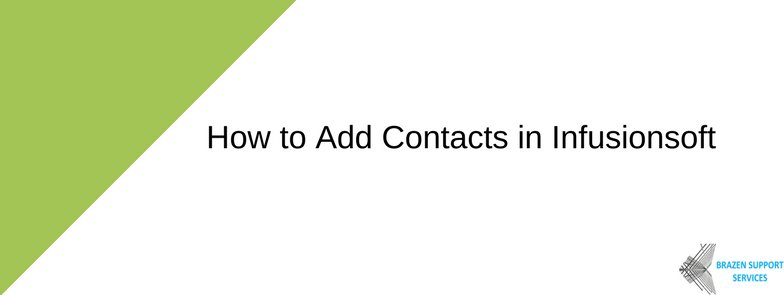 Brazen_Services's tweet photo. How to Add Contacts in Infusionsoft https://t.co/j2wOkEmoKz https://t.co/az4QVhrHYQ