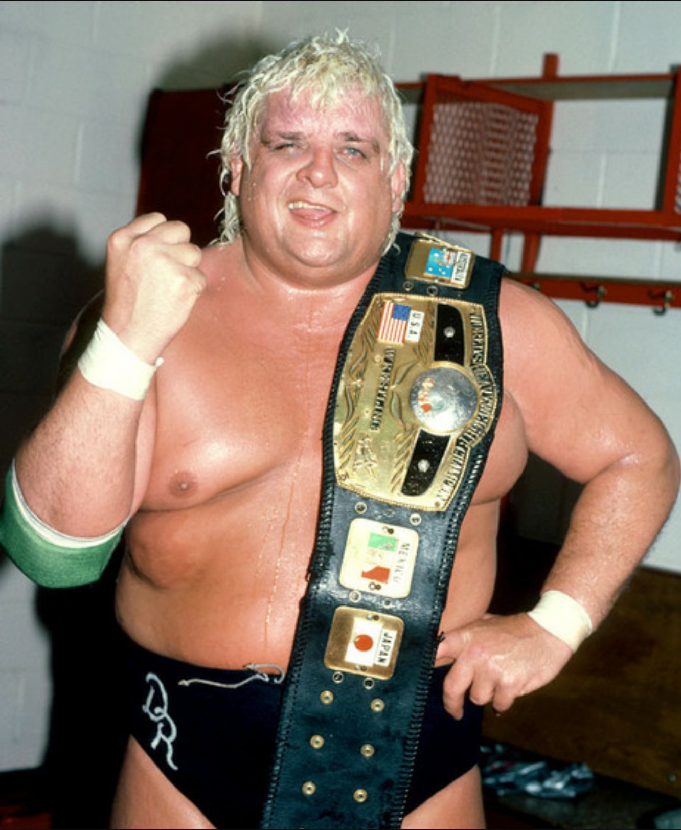 Happy birthday to my first wrestling hero. The American Dream Dusty Rhodes. 