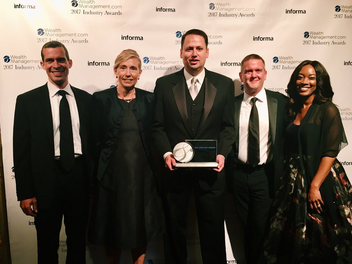 Dynasty Financial Partners proudly accepts the 2017 Wealth Management Award for Best Non-Custodial RIA Support Platform!