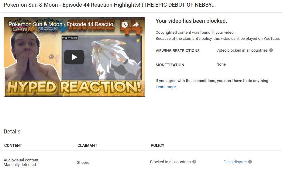 CoreySpikeChase's tweet photo. The Shopro rats struck again! Not sure how these cucks can be so oblivious to FAIR USE!! Even in Japan, there is Fair Use!!! #FuckShopro https://t.co/PnSmz3z6Dd