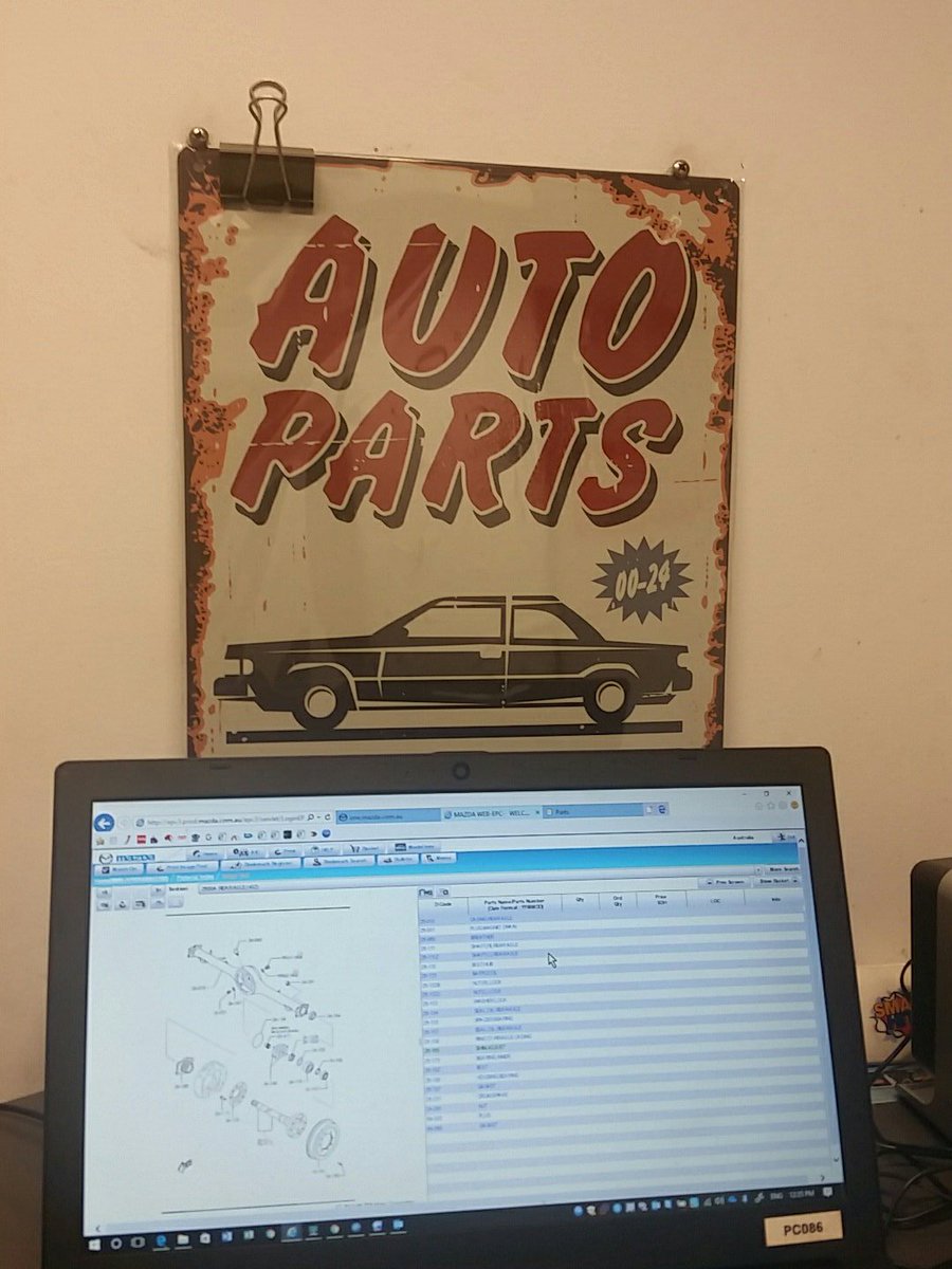 ManagerParts's tweet image. The new and the old of #AutoParts #SpareParts "keeping them all on the road"  #MazdaParts